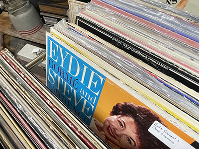 vinyl records